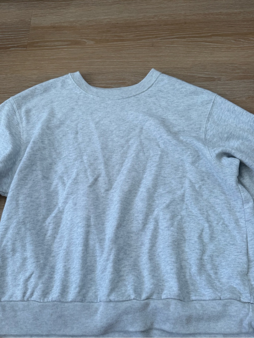 Light Gray Hollister Crewneck Sweatshirt